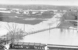 Historic image from the March 1910 Spring Flood page