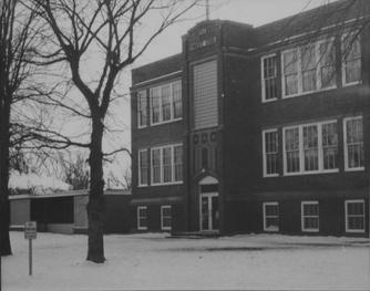 Historic image from the History of Mandan's School System page