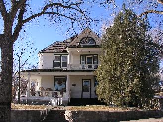 Present-day view of the Dunlap-Harris Home