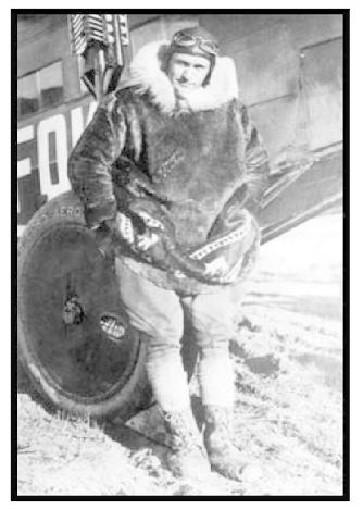 Portrait of aviator Carl Ben Eielson