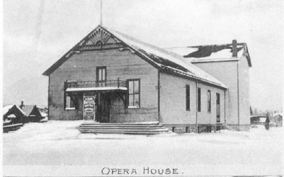 Mandan Opera House around 1906