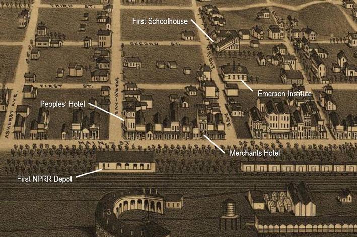 Historic image from the Merchants Hotel page