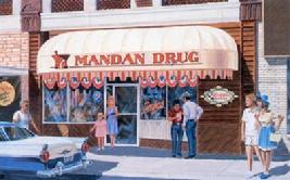 Mandan Memorie print commissioned by Rusty and Deb Kruger
