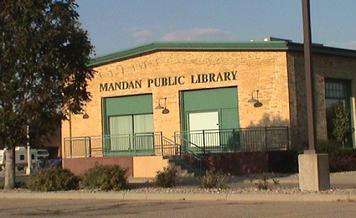 Former freight house converted into the Morton Mandan Public Library