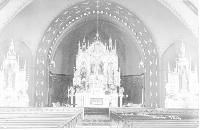 Ornate historic interior of St. Joseph Catholic Church